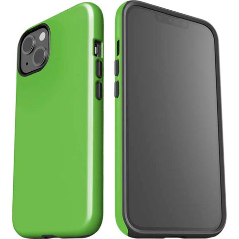 Green Solid iPhone 13 Impact Case