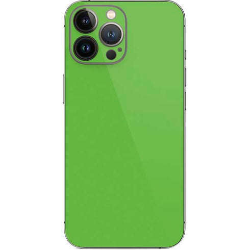 Green Solid iPhone 13 Pro Max Skin