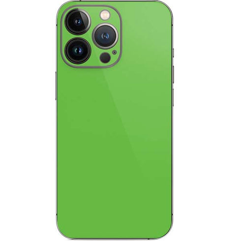 Green Solid iPhone 13 Pro Skin