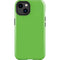 Green Solid iPhone 14 Plus Impact Case