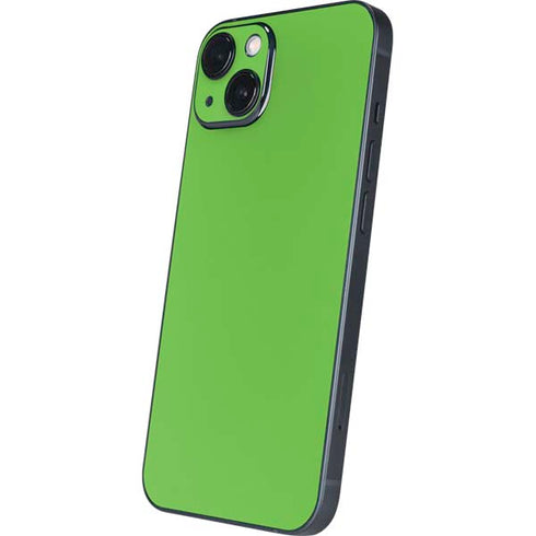 Green Solid iPhone 14 Plus Skin
