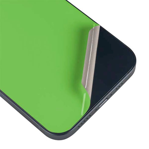 Green Solid iPhone 14 Plus Skin