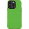Green Solid iPhone 14 Pro Impact Case