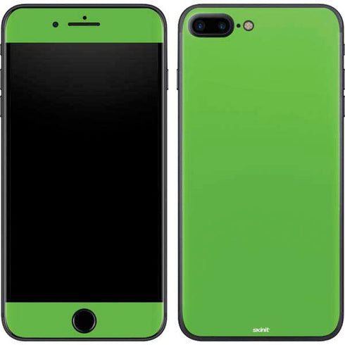 Green Solid iPhone 8 Plus Skin