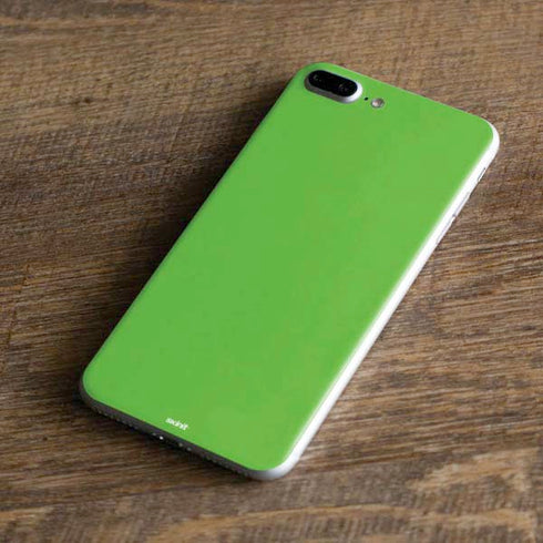 Green Solid iPhone 8 Plus Skin