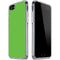 Green Solid iPhone SE (2nd & 3rd Gen) Clear Case