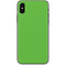 Green Solid iPhone XS Skin