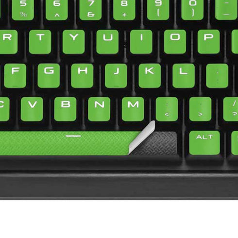 Green Solid K95 RGB PLATINUM Mechanical Gaming Keyboard Skin