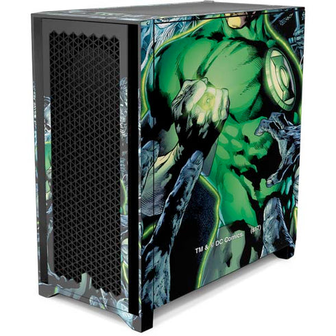 DC Comics Green Lantern Blackest Night, Vol 1 Cover by Ivan Reis Corsair 4000D Tempered Glass Mid-Tower ATX Case Skin