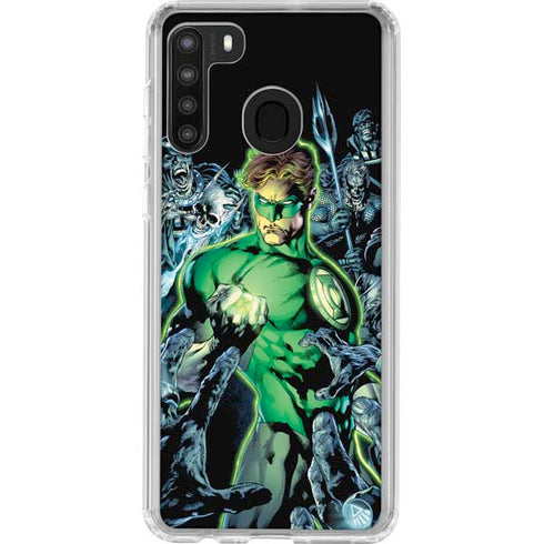 DC Comics Green Lantern Blackest Night, Vol 1 Cover by Ivan Reis Galaxy A21 Clear Case