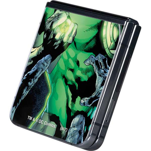 DC Comics Green Lantern Blackest Night, Vol 1 Cover by Ivan Reis Galaxy Z Flip5 5G Skin