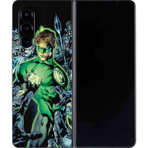 DC Comics Green Lantern Blackest Night, Vol 1 Cover by Ivan Reis Galaxy Z Fold4 5G Skin