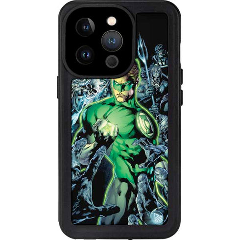 DC Comics Green Lantern Blackest Night, Vol 1 Cover by Ivan Reis iPhone 14 Pro Waterproof Case