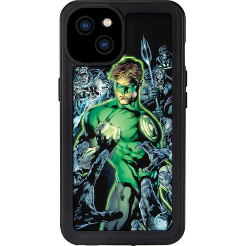 DC Comics Green Lantern Blackest Night, Vol 1 Cover by Ivan Reis iPhone 15 Plus Waterproof Case