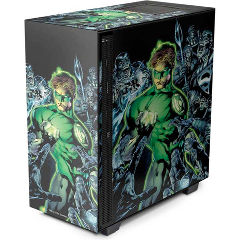 DC Comics Green Lantern Blackest Night, Vol 1 Cover by Ivan Reis NZXT H510 Compact ATX Mid-Tower Case Skin