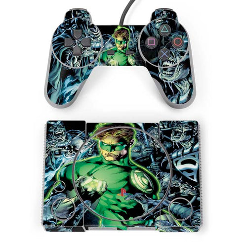 DC Comics Green Lantern Blackest Night, Vol 1 Cover by Ivan Reis PlayStation Classic Bundle Skin