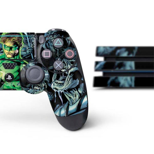 DC Comics Green Lantern Blackest Night, Vol 1 Cover by Ivan Reis PS4 Pro Bundle Skin