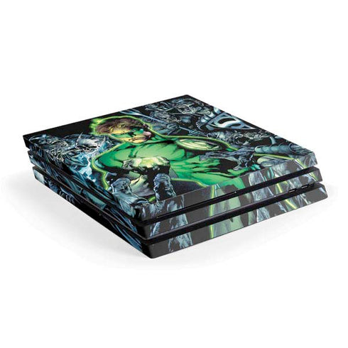 DC Comics Green Lantern Blackest Night, Vol 1 Cover by Ivan Reis PS4 Pro Console Skin