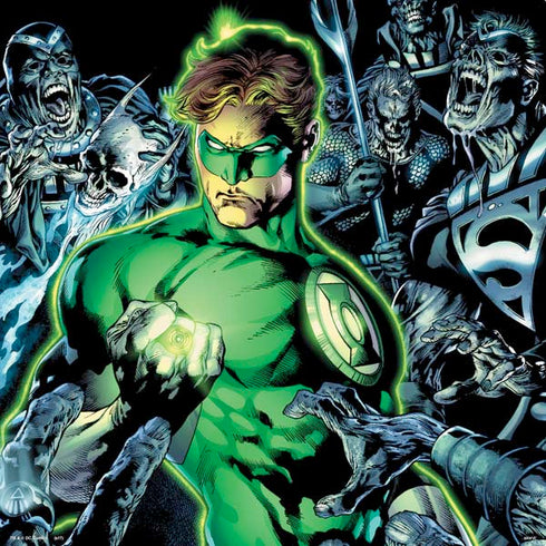 DC Comics Green Lantern Blackest Night, Vol 1 Cover by Ivan Reis PS4 Pro/Slim Controller Skin