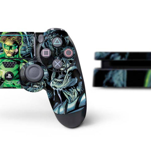 DC Comics Green Lantern Blackest Night, Vol 1 Cover by Ivan Reis PS4 Slim Bundle Skin