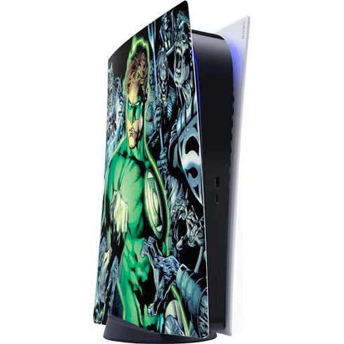 DC Comics Green Lantern Blackest Night, Vol 1 Cover by Ivan Reis PS5 Digital Edition Console Skin
