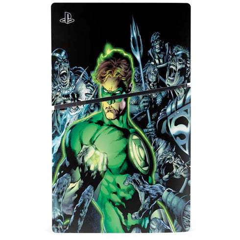 DC Comics Green Lantern Blackest Night, Vol 1 Cover by Ivan Reis PS5 Slim Digital Edition Bundle Skin