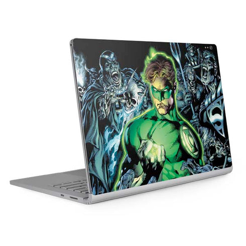 DC Comics Green Lantern Blackest Night, Vol 1 Cover by Ivan Reis Surface Book 2 15in Skin
