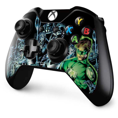 DC Comics Green Lantern Blackest Night, Vol 1 Cover by Ivan Reis Xbox One Controller Skin