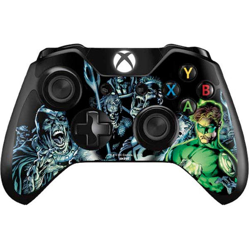 DC Comics Green Lantern Blackest Night, Vol 1 Cover by Ivan Reis Xbox One Controller Skin