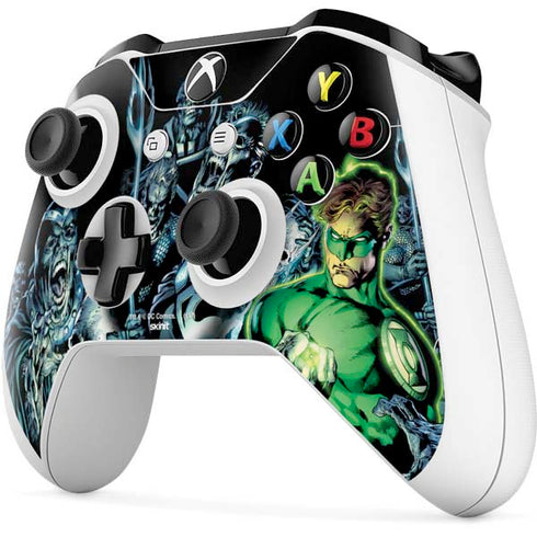 DC Comics Green Lantern Blackest Night, Vol 1 Cover by Ivan Reis Xbox One S Controller Skin