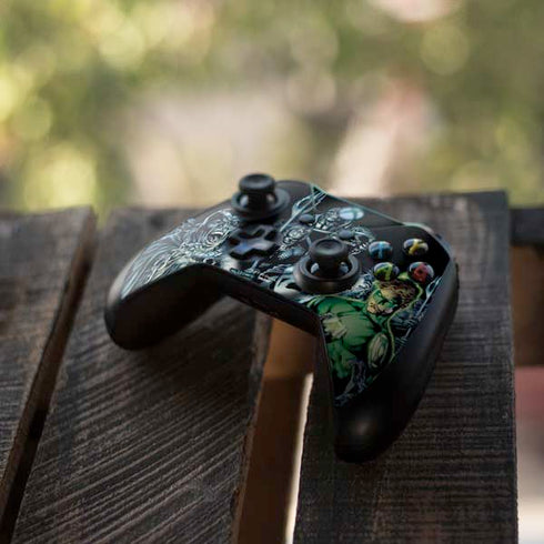 DC Comics Green Lantern Blackest Night, Vol 1 Cover by Ivan Reis Xbox One S Controller Skin