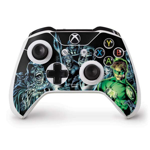 DC Comics Green Lantern Blackest Night, Vol 1 Cover by Ivan Reis Xbox One S Controller Skin