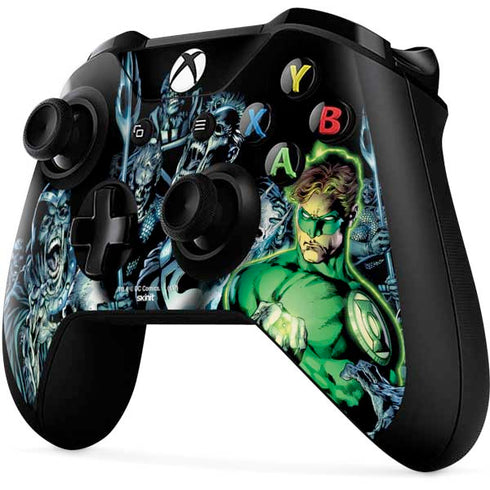 DC Comics Green Lantern Blackest Night, Vol 1 Cover by Ivan Reis Xbox One X Controller Skin