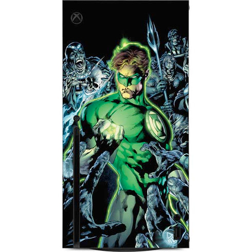DC Comics Green Lantern Blackest Night, Vol 1 Cover by Ivan Reis Xbox Series X Console Skin