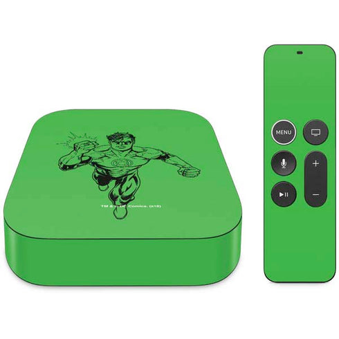 DC Comics Green Lantern Comic Pop Apple TV Skin