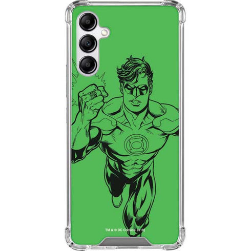 DC Comics Green Lantern Comic Pop Galaxy A14 5G Clear Case