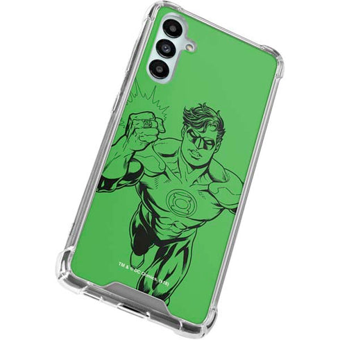 DC Comics Green Lantern Comic Pop Galaxy A15 5G Clear Case