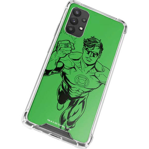 DC Comics Green Lantern Comic Pop Galaxy A32 5G Clear Case