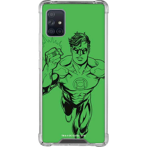 DC Comics Green Lantern Comic Pop Galaxy A51 5G Clear Case