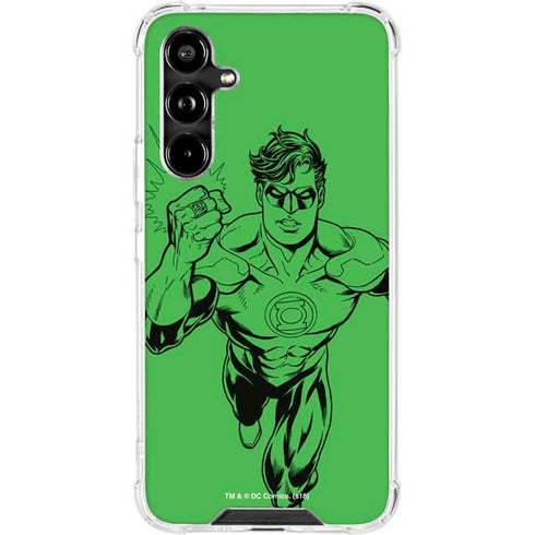 DC Comics Green Lantern Comic Pop Galaxy A54 5G Clear Case