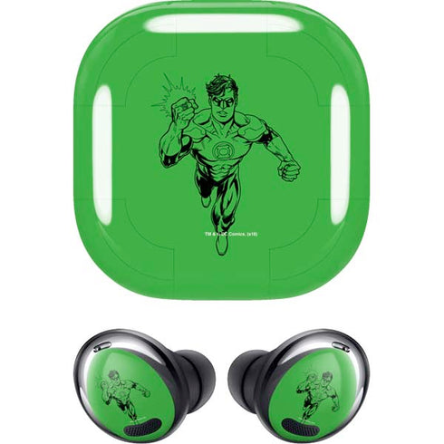 DC Comics Green Lantern Comic Pop Galaxy Buds Pro Skin