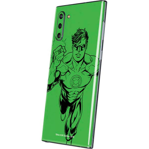 DC Comics Green Lantern Comic Pop Galaxy Note 10 Skin