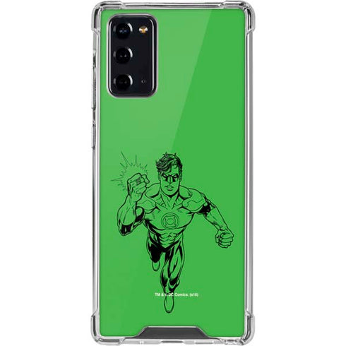 DC Comics Green Lantern Comic Pop Galaxy Note20 5G Clear Case