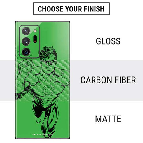 DC Comics Green Lantern Comic Pop Galaxy Note20 Ultra 5G Skin