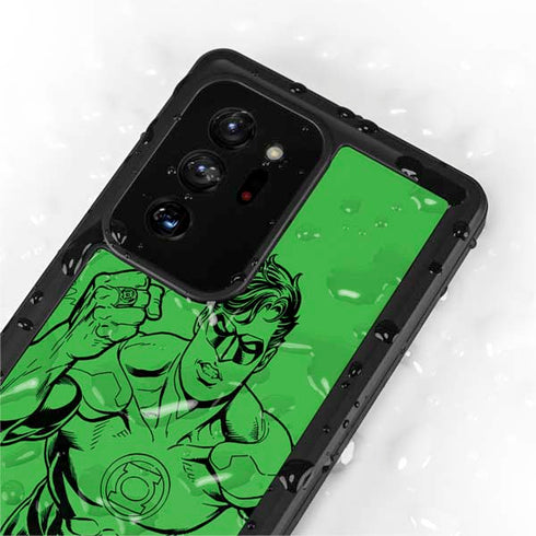 DC Comics Green Lantern Comic Pop Galaxy Note20 Ultra 5G Waterproof Case