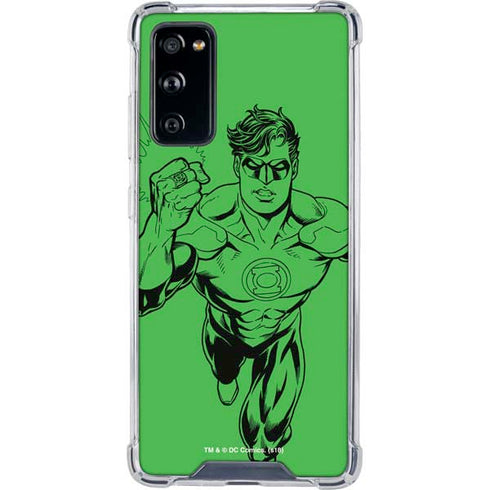 DC Comics Green Lantern Comic Pop Galaxy S20 FE Clear Case
