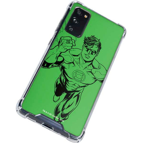 DC Comics Green Lantern Comic Pop Galaxy S20 FE Clear Case