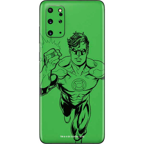 DC Comics Green Lantern Comic Pop Galaxy S20 Plus Skin
