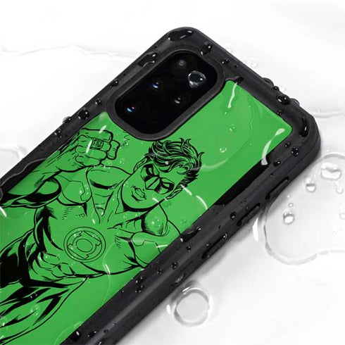 DC Comics Green Lantern Comic Pop Galaxy S20 Plus Waterproof Case