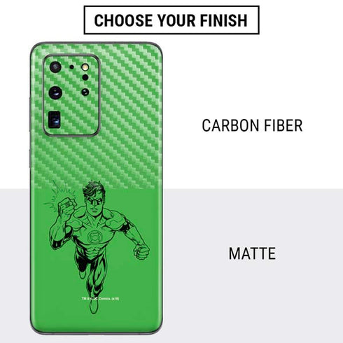 DC Comics Green Lantern Comic Pop Galaxy S20 Ultra 5G Skin